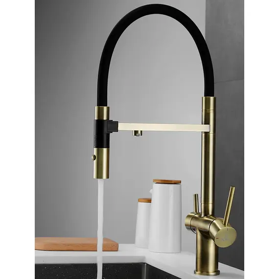 Смеситель для кухни с гибким изливом Rose R958Q, изображение 4