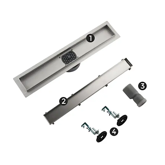 Душевой трап (сухой затвор) Gappo G85007-4, изображение 3