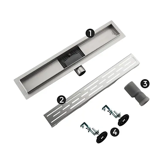 Душевой трап (комбинированный затвор) Gappo G87007-1, изображение 2