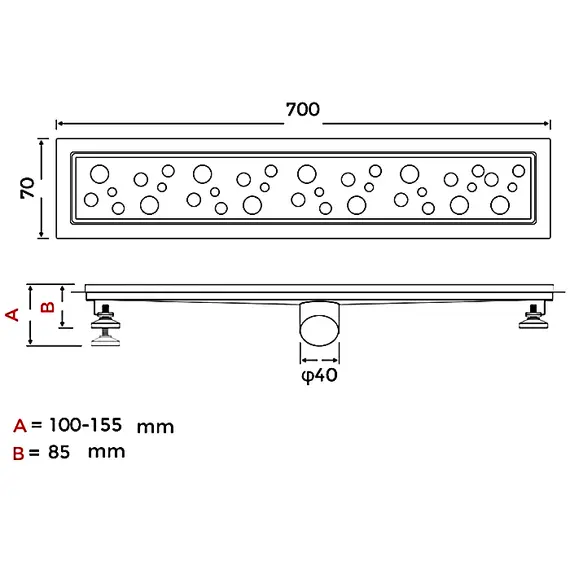 Душевой трап (комбинированный затвор) Gappo G87007-2, изображение 9