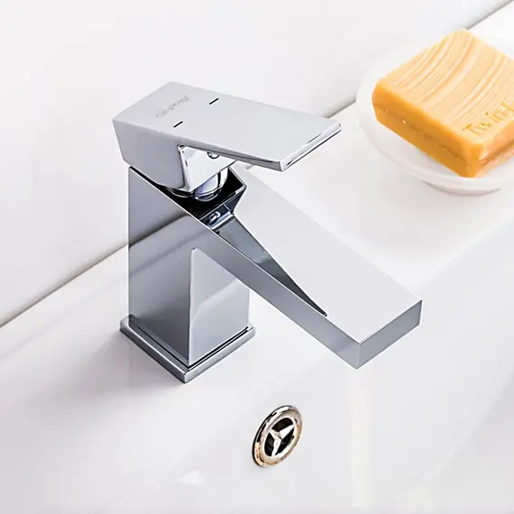 Смеситель для раковины умывальника в ванну / ванную Gappo G1039, изображение 4