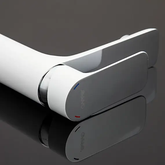 Смеситель для раковины умывальника в ванну / ванную Gappo G1048, изображение 5