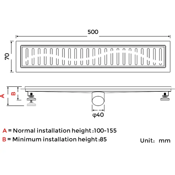 Душевой трап (комбинированный затвор) Gappo G85007-36, изображение 6
