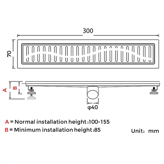 Душевой трап (комбинированный затвор) Gappo G83007-3, изображение 10