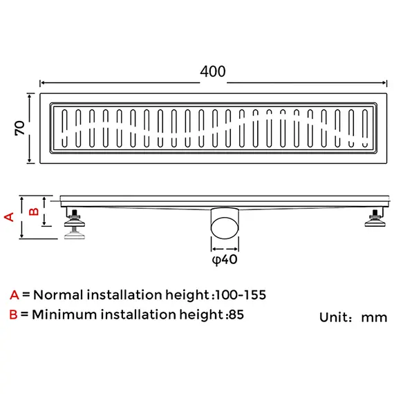 Душевой трап (комбинированный затвор) Gappo G84007-3, изображение 14