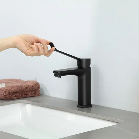 Смеситель для раковины умывальника в ванну / ванную Gappo G1021-6, изображение 4