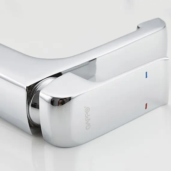 Смеситель для раковины умывальника в ванну / ванную Gappo G1050-8, изображение 10