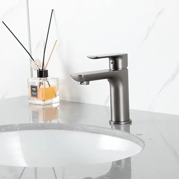 Смеситель для раковины умывальника в ванну / ванную Gappo G1048-9, изображение 9