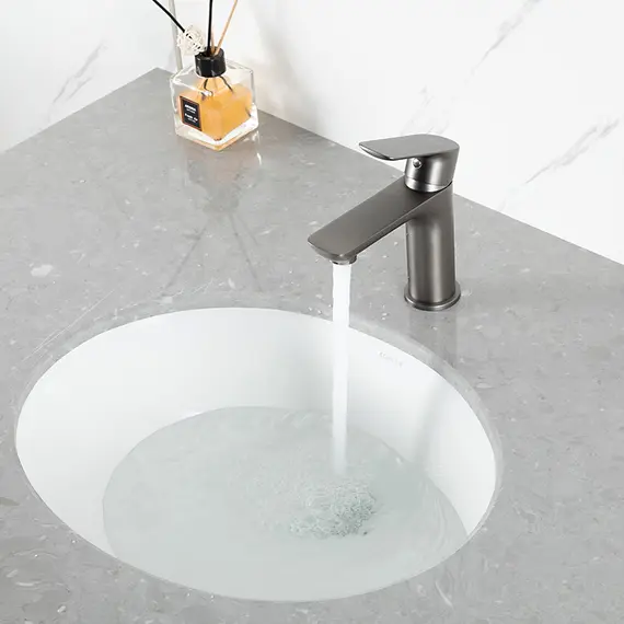 Смеситель для раковины умывальника в ванну / ванную Gappo G1048-9, изображение 14