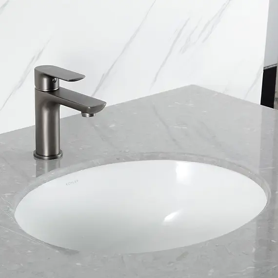 Смеситель для раковины умывальника в ванну / ванную Gappo G1048-9, изображение 5