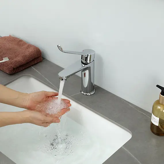 Смеситель для раковины умывальника в ванну / ванную Gappo G1021, изображение 19