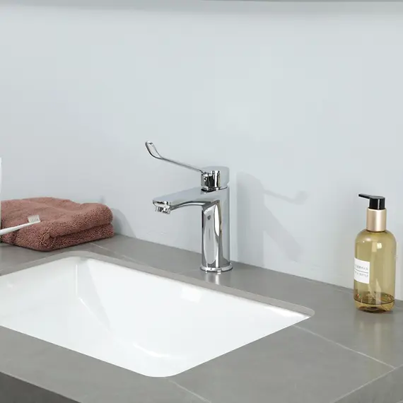 Смеситель для раковины умывальника в ванну / ванную Gappo G1021, изображение 13