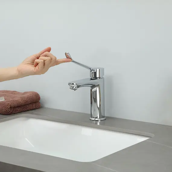 Смеситель для раковины умывальника в ванну / ванную Gappo G1021, изображение 20