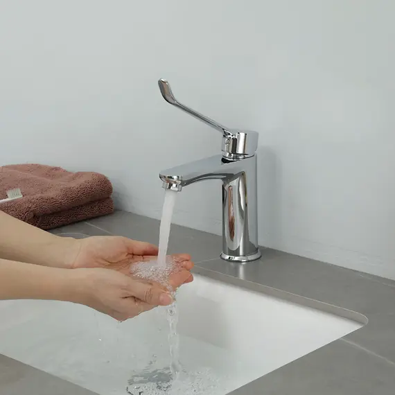 Смеситель для раковины умывальника в ванну / ванную Gappo G1021, изображение 18