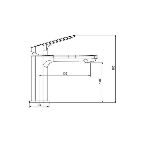 Смеситель для раковины умывальника в ванну / ванную Gappo G1028-9, изображение 2