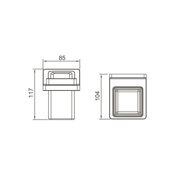 Стакан Gappo G30806-3, изображение 2