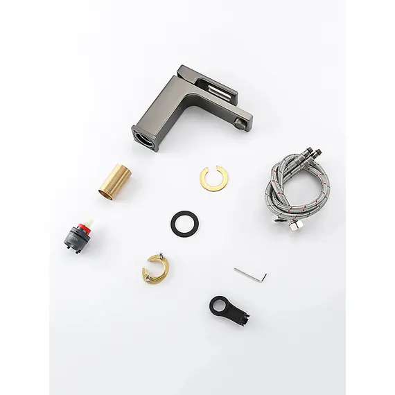 Смеситель для раковины умывальника в ванну / ванную Gappo G1017-9, изображение 12