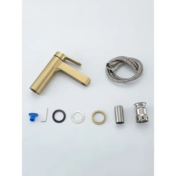 Смеситель для раковины умывальника в ванну / ванную Gappo G1099-33, изображение 16