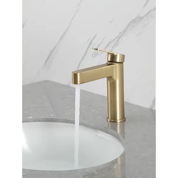 Смеситель для раковины умывальника в ванну / ванную Gappo G1099-33, изображение 14