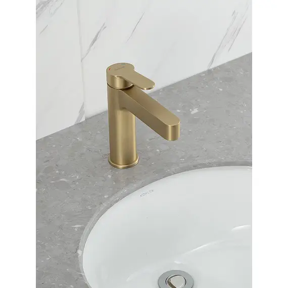 Смеситель для раковины умывальника в ванну / ванную Gappo G1099-33, изображение 6