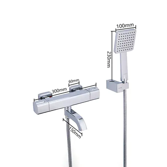 Смеситель для ванны с термостатом Gappo G3291, изображение 8