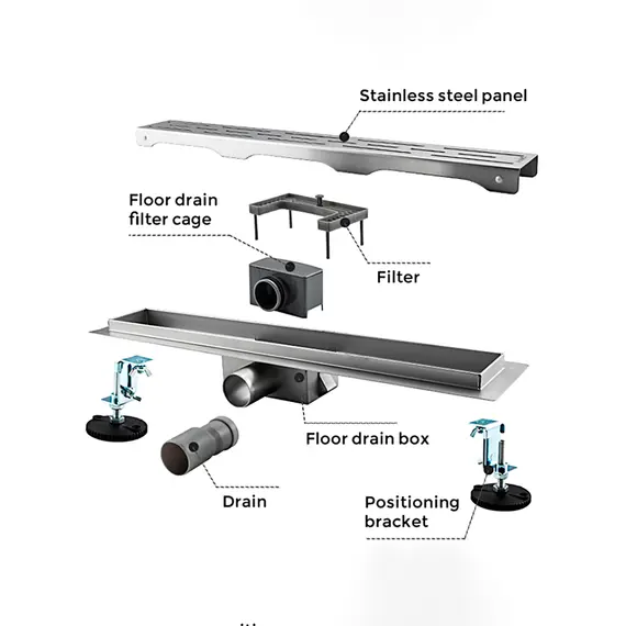 Душевой трап (комбинированный затвор) Gappo G86007-3, изображение 7