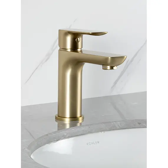 Смеситель для раковины умывальника в ванну / ванную Gappo G1048-3, изображение 10