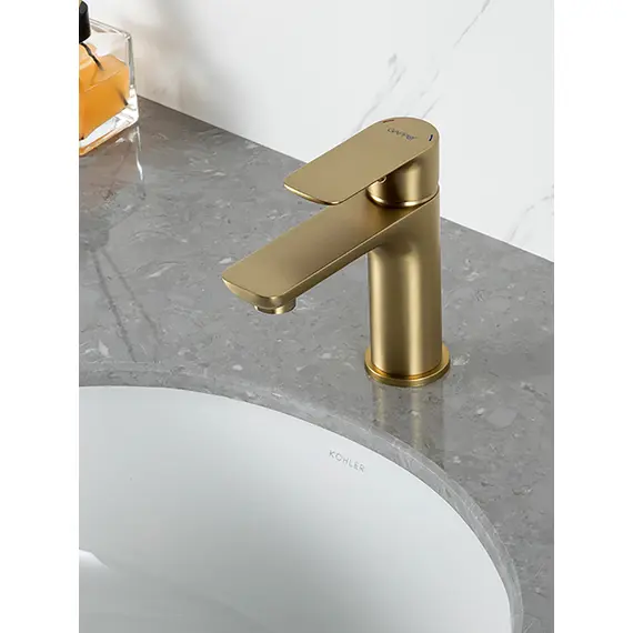 Смеситель для раковины умывальника в ванну / ванную Gappo G1048-3, изображение 4