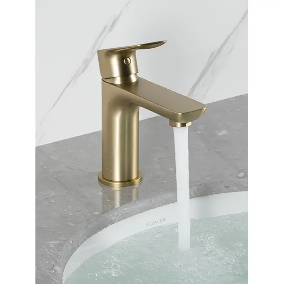 Смеситель для раковины умывальника в ванну / ванную Gappo G1048-3, изображение 2