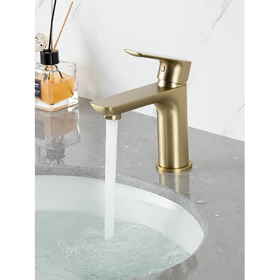 Смеситель для раковины умывальника в ванну / ванную Gappo G1048-3, изображение 11