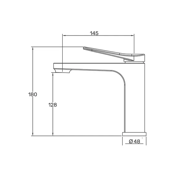 Смеситель для раковины умывальника в ванну Gappo G1010-6, изображение 2