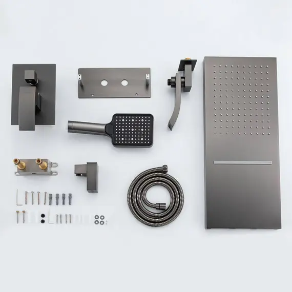 Душевая система скрытого монтажа встроенный комплект Gappo G7107-79, изображение 7 Душевая система скрытого монтажа встроенный комплект Gappo G7107-79, изображение 7