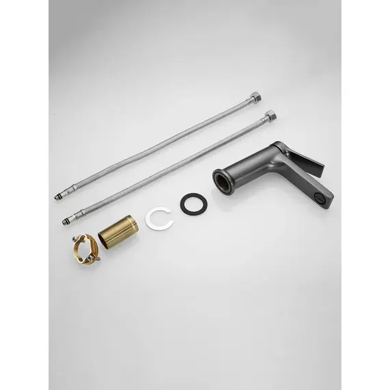 Смеситель для раковины умывальника в ванную Shevanik S8301T, изображение 17