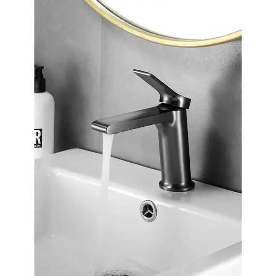 Смеситель для раковины умывальника в ванную Shevanik S8301T, изображение 7