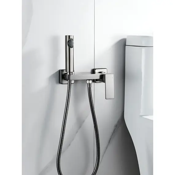 Гигиенический душ со смесителем для туалета (биде) Rose R1805T-1