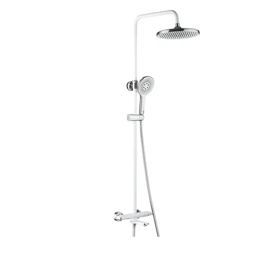 Душевая система с тропическим душем и термостатом Rose R3996F