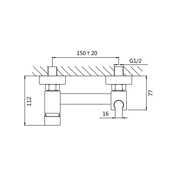 Гигиенический душ со смесителем для туалета (биде) Shevanik S137, изображение 11