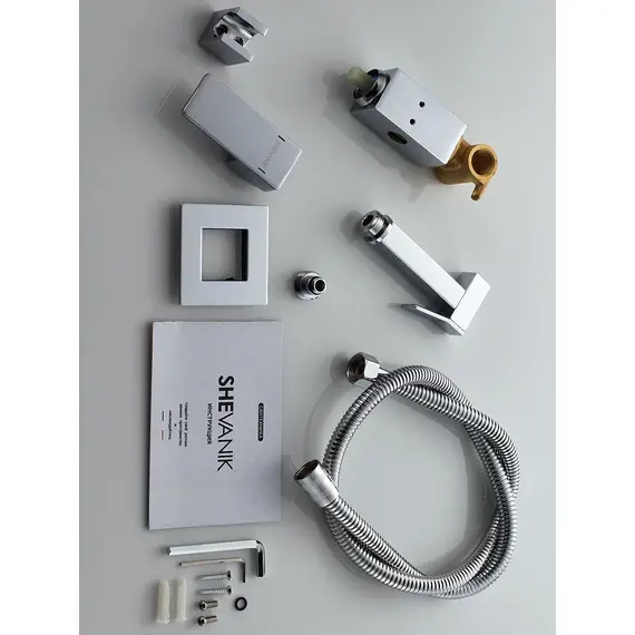 Встроенный гигиенический душ со смесителем для биде Shevanik S127, изображение 12