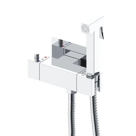 Встроенный гигиенический душ со смесителем для биде Rose R965, изображение 2