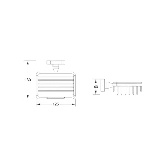 Мыльница-решетка Shevanik SG5104H, изображение 2