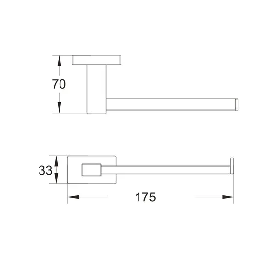 Держатель туалетной бумаги Shevanik SG5615, изображение 2