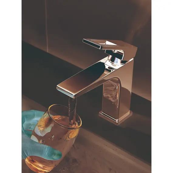 Смеситель для раковины умывальника в ванную Shevanik S9001, изображение 10