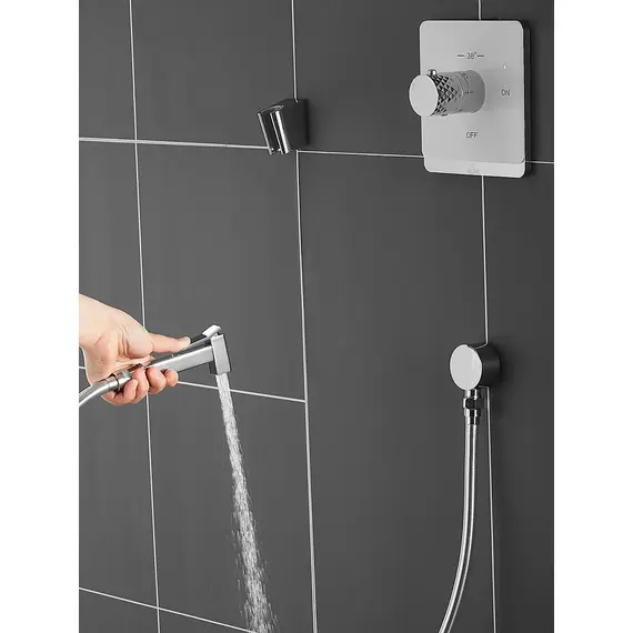 Встроенный гигиенический душ со смесителем для биде Rose R105C, изображение 10