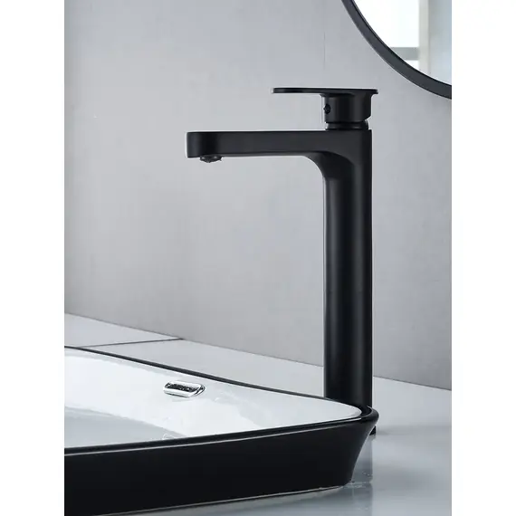 Высокий смеситель для накладной раковины в ванну Shevanik S8711H, изображение 10