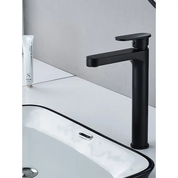 Высокий смеситель для накладной раковины в ванну Shevanik S8711H, изображение 11