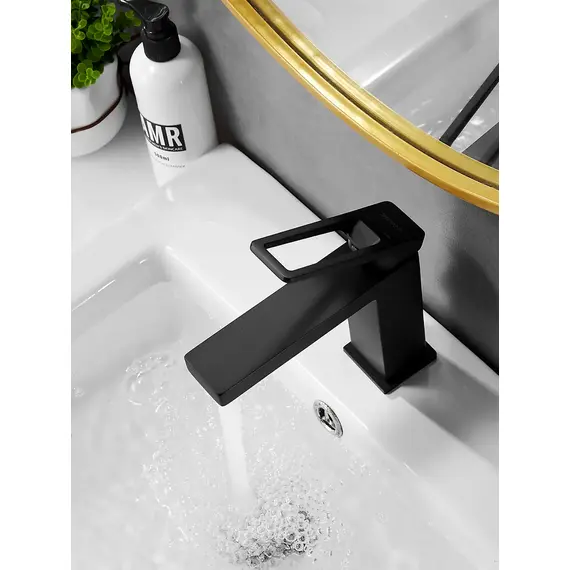 Смеситель для раковины умывальника в ванную Shevanik S6801H, изображение 11