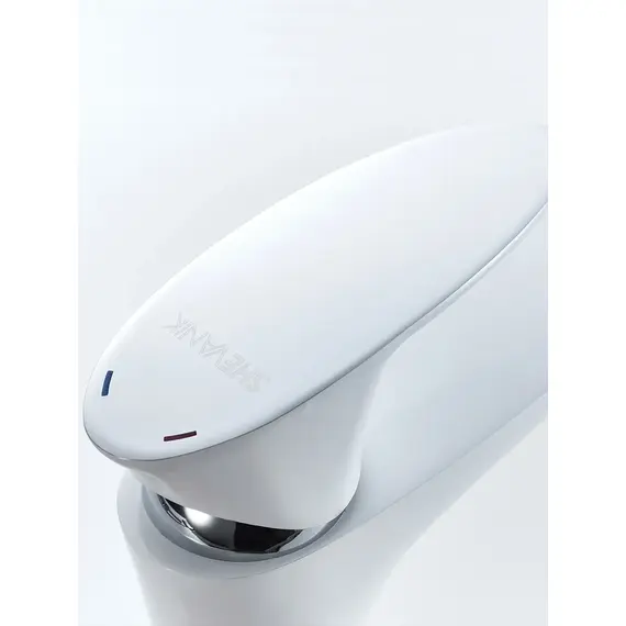 Смеситель для раковины умывальника в ванную Shevanik S9801F, изображение 11