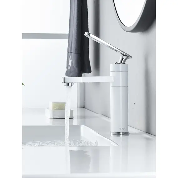 Высокий смеситель для накладной раковины в ванну Shevanik S6611F, изображение 11