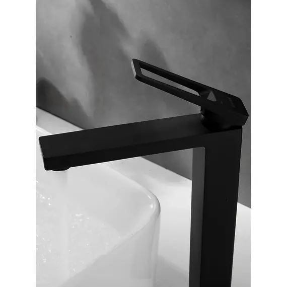 Высокий смеситель для накладной раковины в ванну Shevanik S6811H, изображение 11