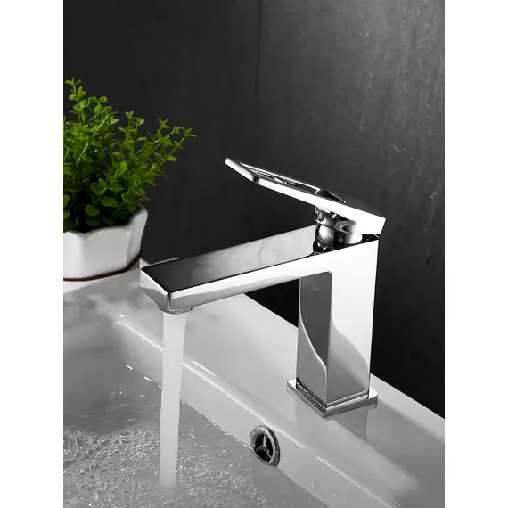 Смеситель для раковины умывальника в ванную Shevanik S6801, изображение 11